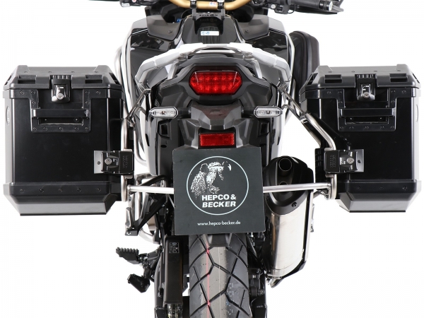 H&B Xplorer CutOut Alu-Koffer-Träger-Sets - Honda CRF1000L AFRICA TWIN, ab 2019